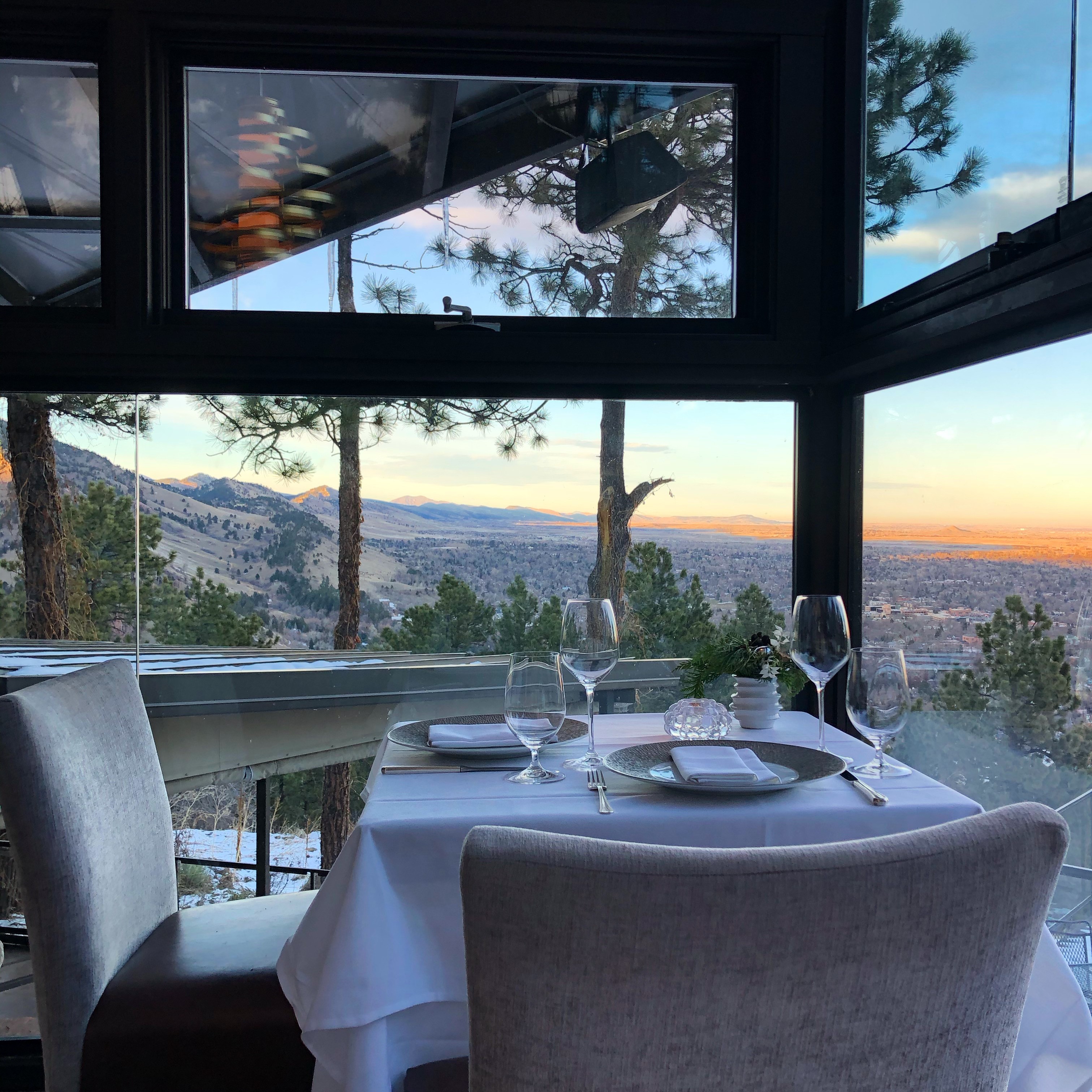 Flagstaff House Refined American Dining atop Flagstaff Mountain