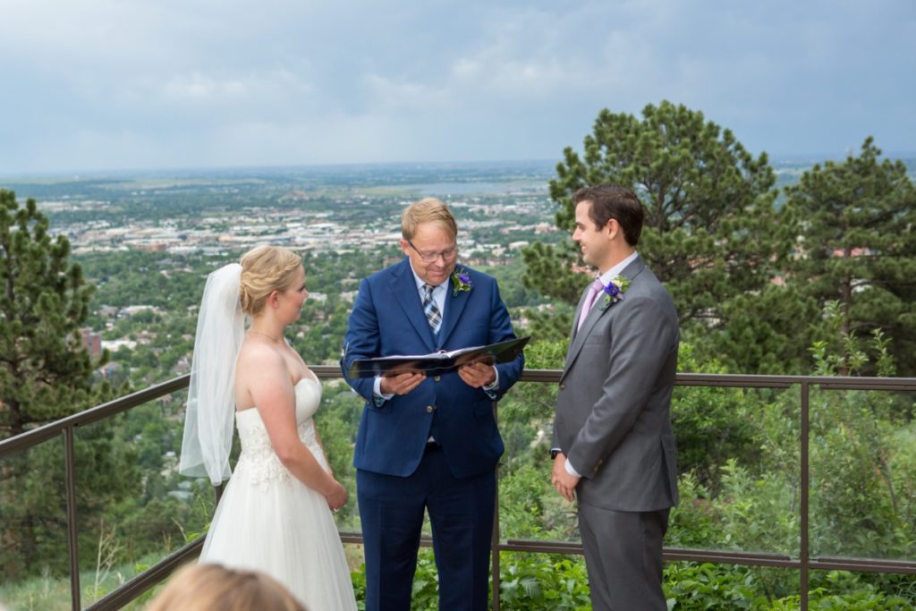 Boulder Elopement Photographer with Lauren & Ben at the Flagstaff House and Lost Gulch Overlook in Boulder, Colorado
