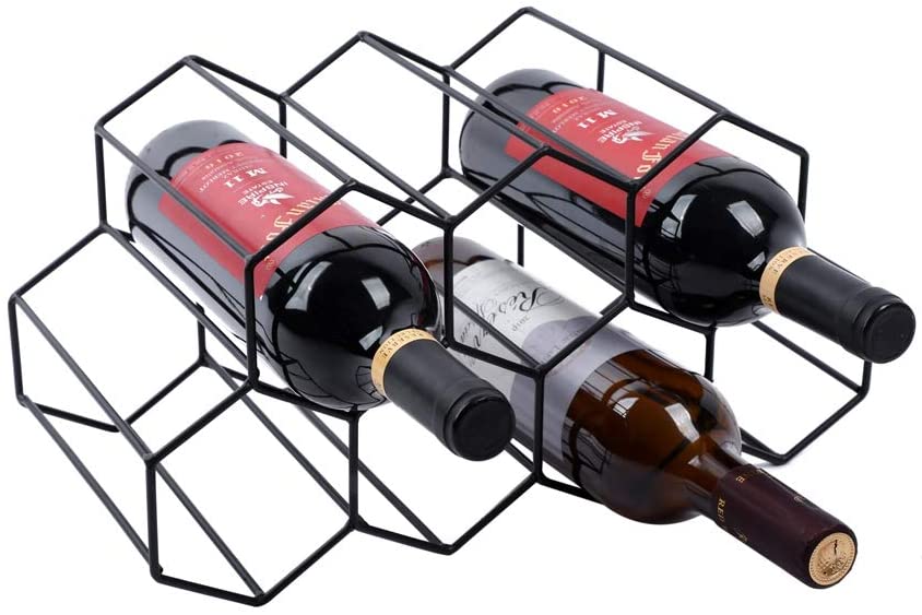 Wine Bottle Rack, Wine Glass Holder And Decoration, Hanging Wine Bottle  Holder For Upside Down Display, Elegant And High-end Design