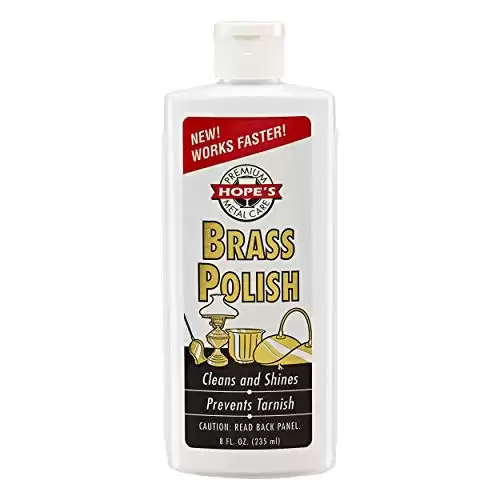 Metal Care Brass Polish and Cleaner, Shines and Prevents Tarnish