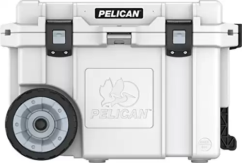 Pelican Elite 45 Quart Wheeled Cooler (White)