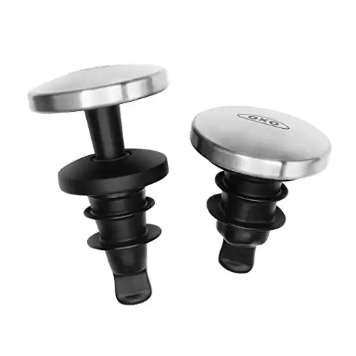 OXO STEEL EXPANDING WINE STOPPERS